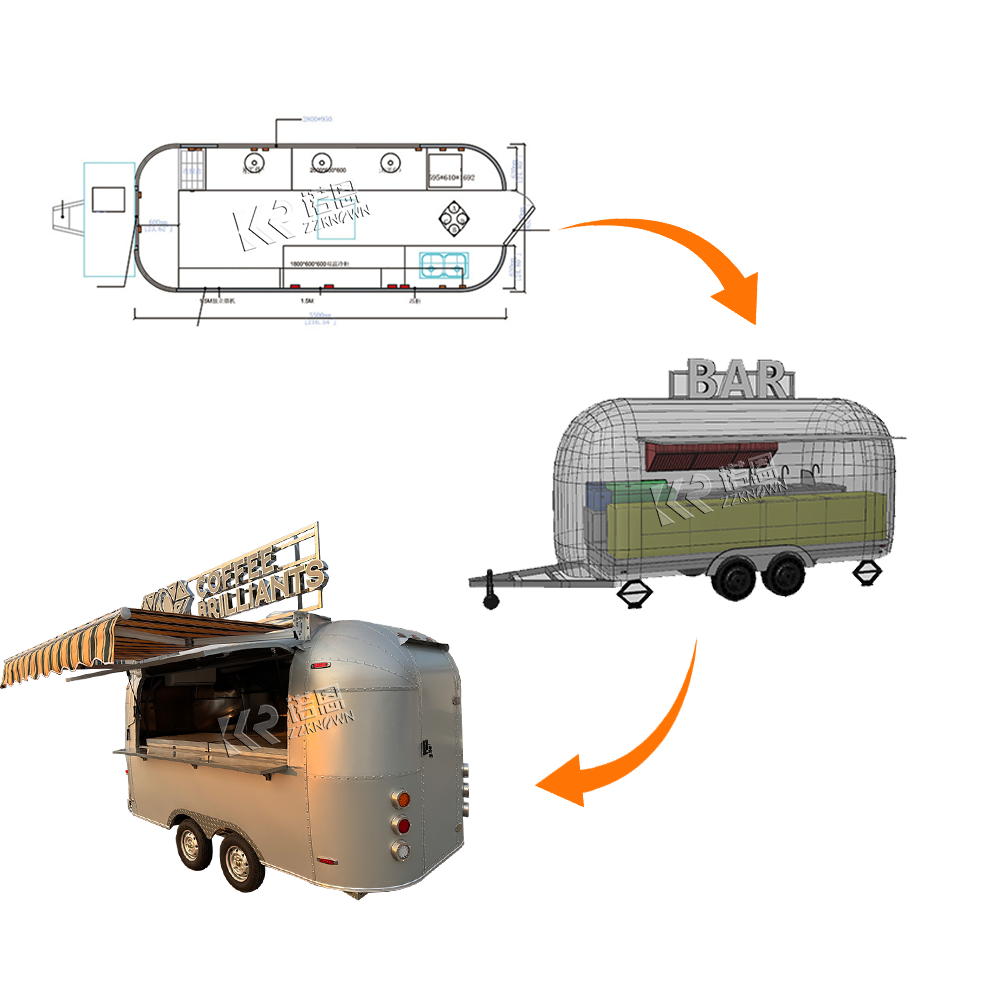 Nuovo Design 2026: Food Truck  - Equipment Of Coffee Shop recensione e prezzo
