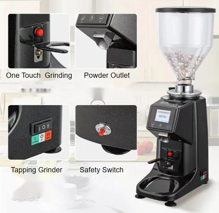 Macinacaffè Automatico Commerc - Coffee Grinder Burr Flat recensione e prezzo